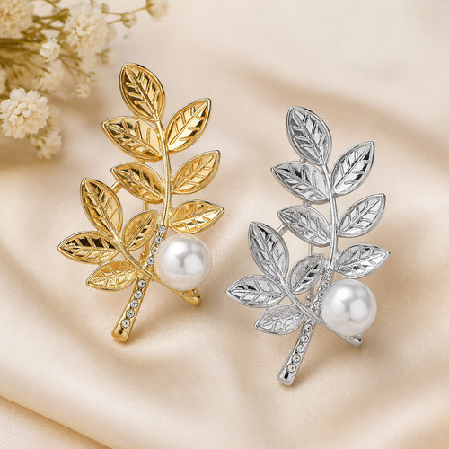 2pcs spilla oro argento - 2pcs,