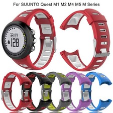 Cinturino orologio doppio colore per SUUNTO Quest M1 M2 M4 M5 serie M