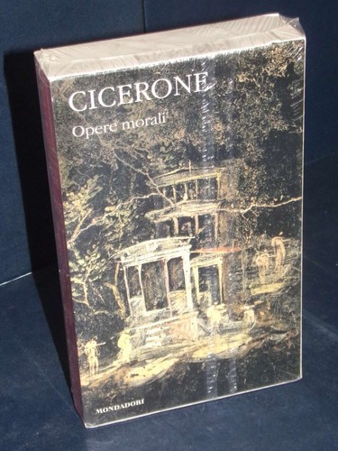 Cicerone operette morali - operette,