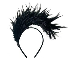 Cerchietto Con Piuma Fascia