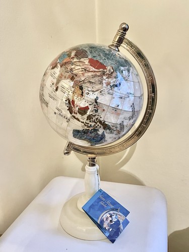 Mappamondo gem stone - globe, 23