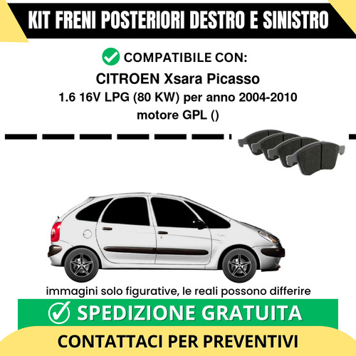 Pastiglie freno posteriori - freno,