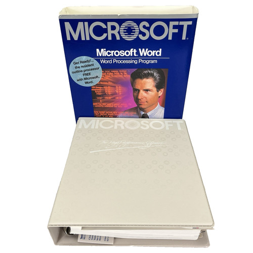 1985 raro vintage microsoft - raro,