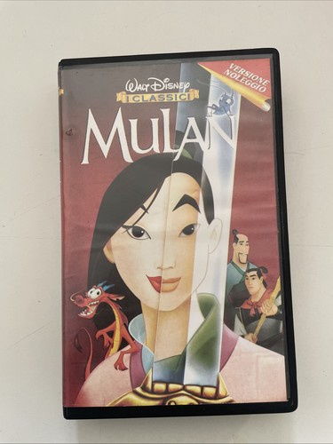Mulan vhs walt disney - mulan,