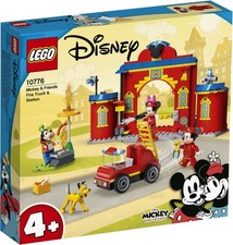 LEGO Disney 10776 Caserma dei pompieri e fuoristrada antincendio di Topolino e i