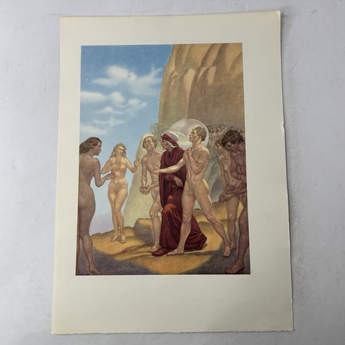 Stampa amos nattini purgatorio - amos,