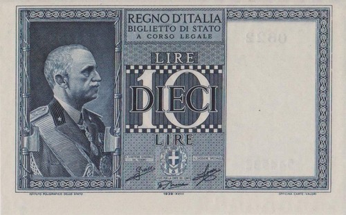 Lire 1939 xviii - xviii, c