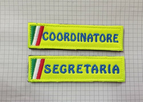 Patch toppa giallo fluo - patch,