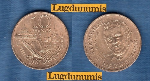 Francs stendhal ecrivain - francs,