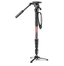 Manfrotto Element MII Video Aluminium Fluid Monopod, Slim and Lightweight, Lo...