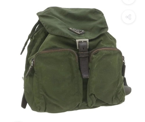 Zaino prada nylon - zaino, verde