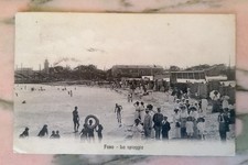 FANO - LA SPIAGGIA - c. 1910 -
