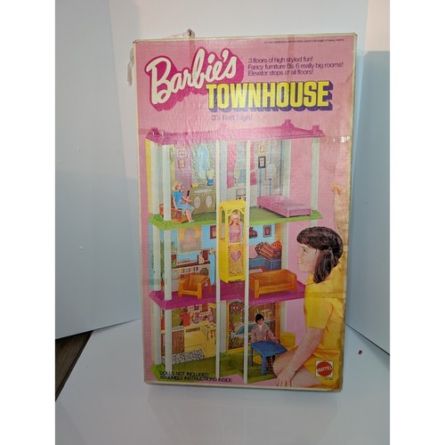 Barbie townhouse mattel 7825 - barbie,