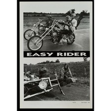 locandina EASY RIDER jack nicholson hopper fonda harley davidson moto denis CAT2