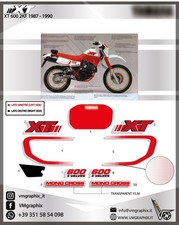 Adesivi XT 600 2KF 1987 - 1990
