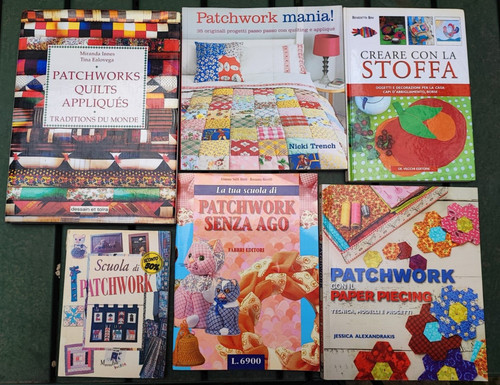 Lotto libri patchwork - lotto, n.6