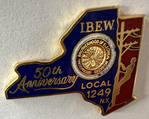 Spilla bavero ibew locale - bavero,