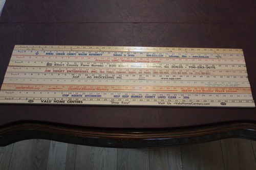 Lotto yardstick legno - yardstick,