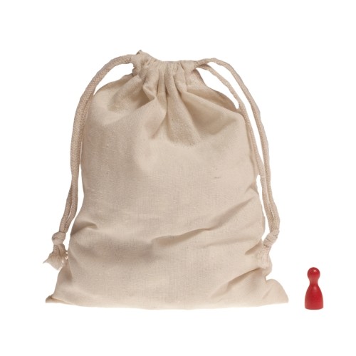 Borsa cotone con corda - borsa, in