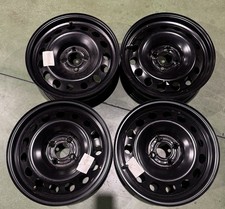 4 CERCHI IN FERRO NUOVI FORD ECOSPORT FIESTA R16 4X108 COMPRESO DI VALVOLE TPMS