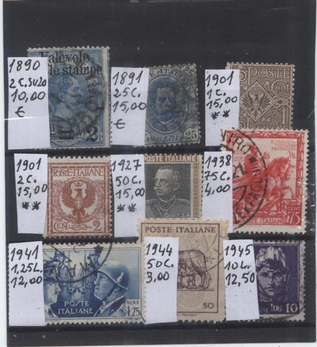 Francobolli italia accumulo - -,