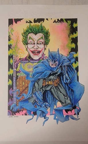 Batman joker arte - arte, originale