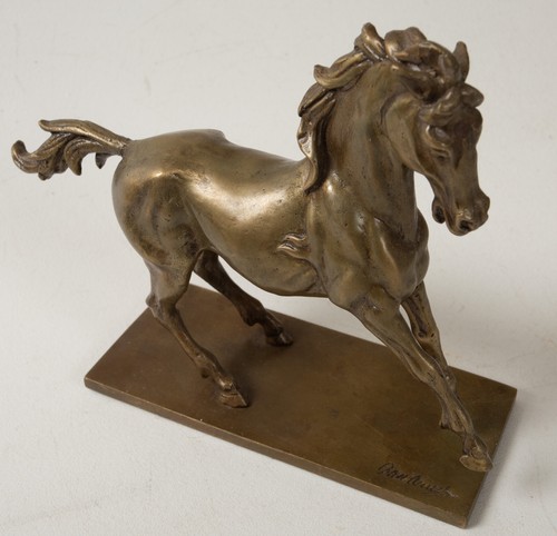 Statua cavallo rampante - statua,