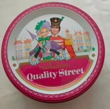 Vecchia Scatola Latta Dei Biscotti Anni 90 Ottimo Stato Quality street