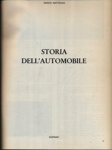 Storia dell automobile - storia, prima