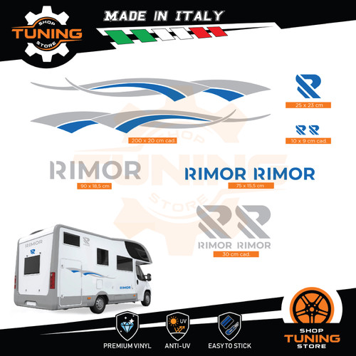 Kit adesivi camper rimor - camper,