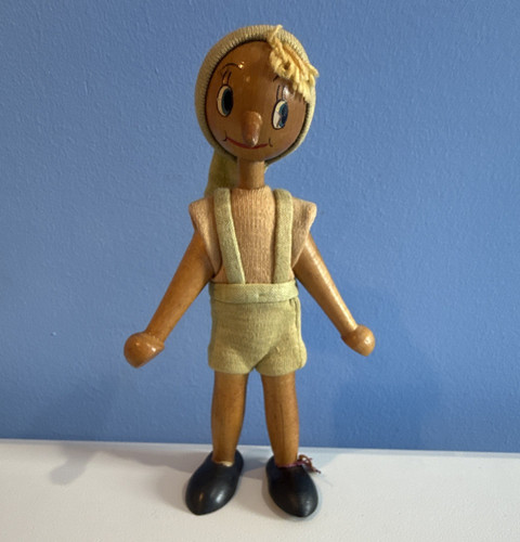 Statuina bambola vintage - , in