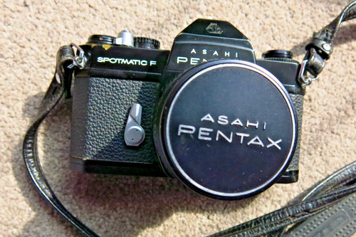 Pentax spotmatic nero - sp-f.,