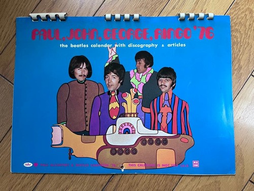 Calendario dei beatles 1976 - dei,