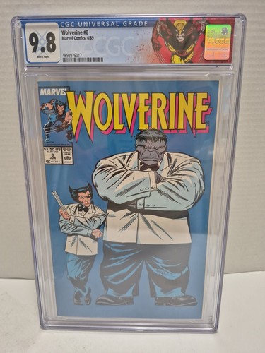 Wolverine cgc 8 6 89 - wolverine,