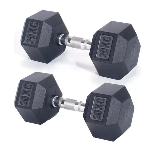 Set manubri esagonali 20kg - set,