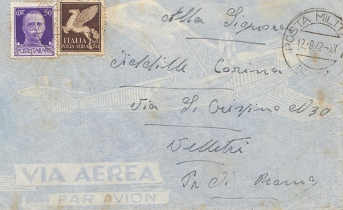 Italia 1942 posta - 1942:, militare