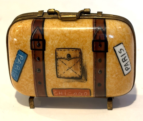 Limoges peint main trinket - main,