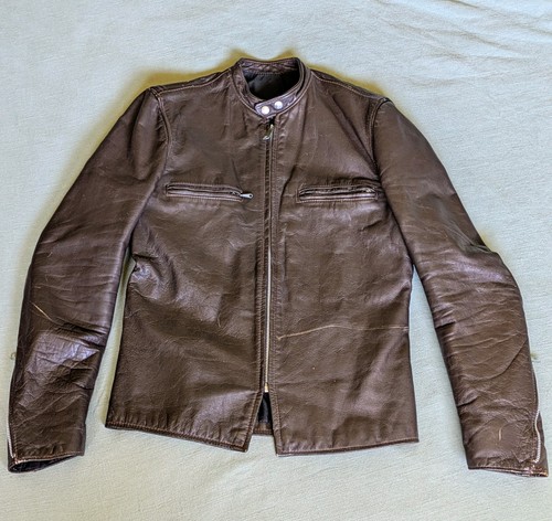 Giacca moto vintage brooks - giacca,
