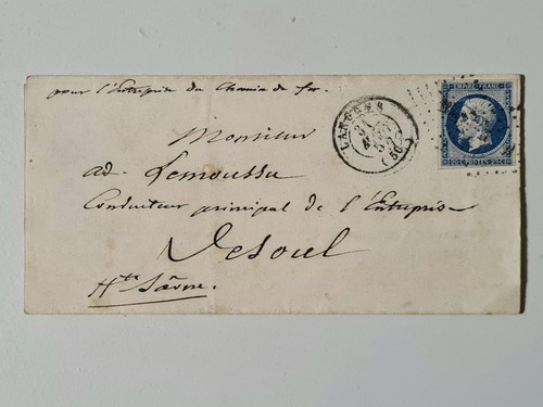 Antica lettera per - lettera, l´azienda