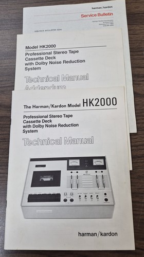 Harman kardon hk2000 cassetta - harman,
