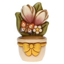 Thun Vasetto Grande Fiori E Farfalla