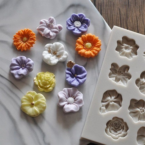 Stampo silicone fiori - stampo,