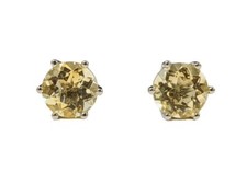 Natural citrine solitaire - citrine,