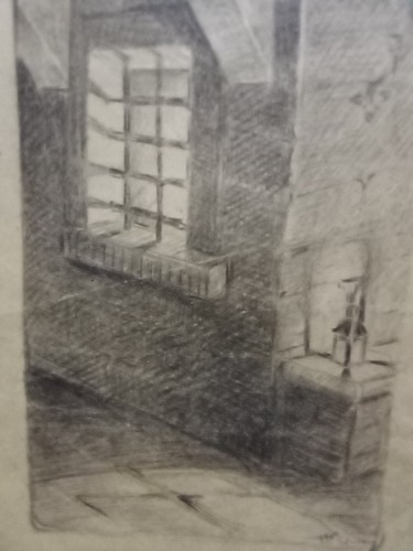 Antico disegno mura - disegno,le, carcere