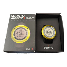 Smartwatch Suunto Ambit2 S Lime GPS frequenza cardiaca impermeabile fitness tracker Giappone