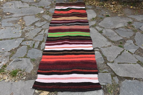 Tappeto runner vintage turco