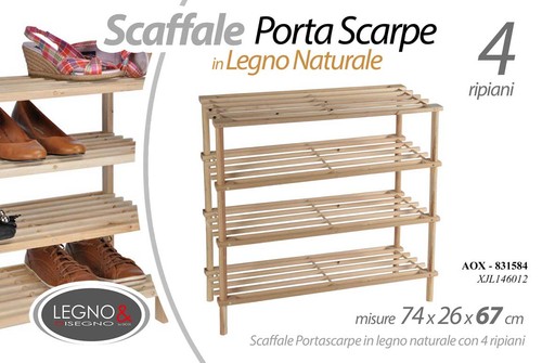 Scaffale porta scarpe - scaffale,