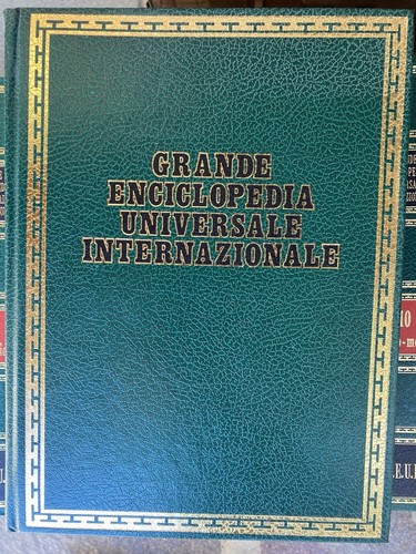 Grande enciclopedia universale - enciclopedia,