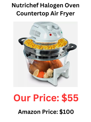Nutrichef halogen oven - halogen,