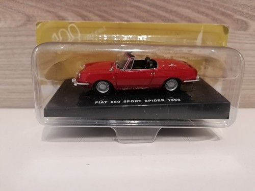 Fiat 850 sport spider 1968 - fiat, red